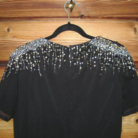 Mac Duggal 55704 Womens SEQUINED EMBELLISHED SHOULDER EVENING GOWN - Picture 13 of 16